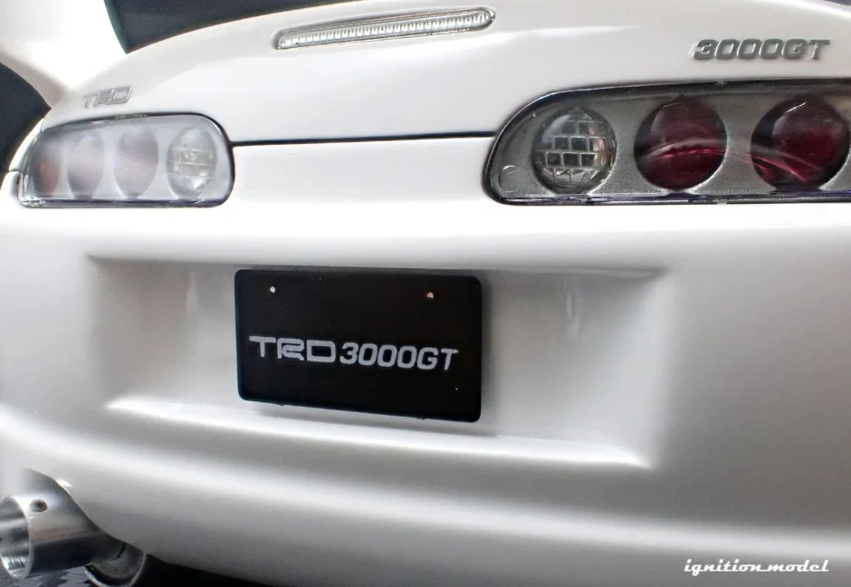 Ignition-Model Toyota Supra Mk4 (A80) TRD 3000GT (BBS LMs) White 1:18 - Image 7