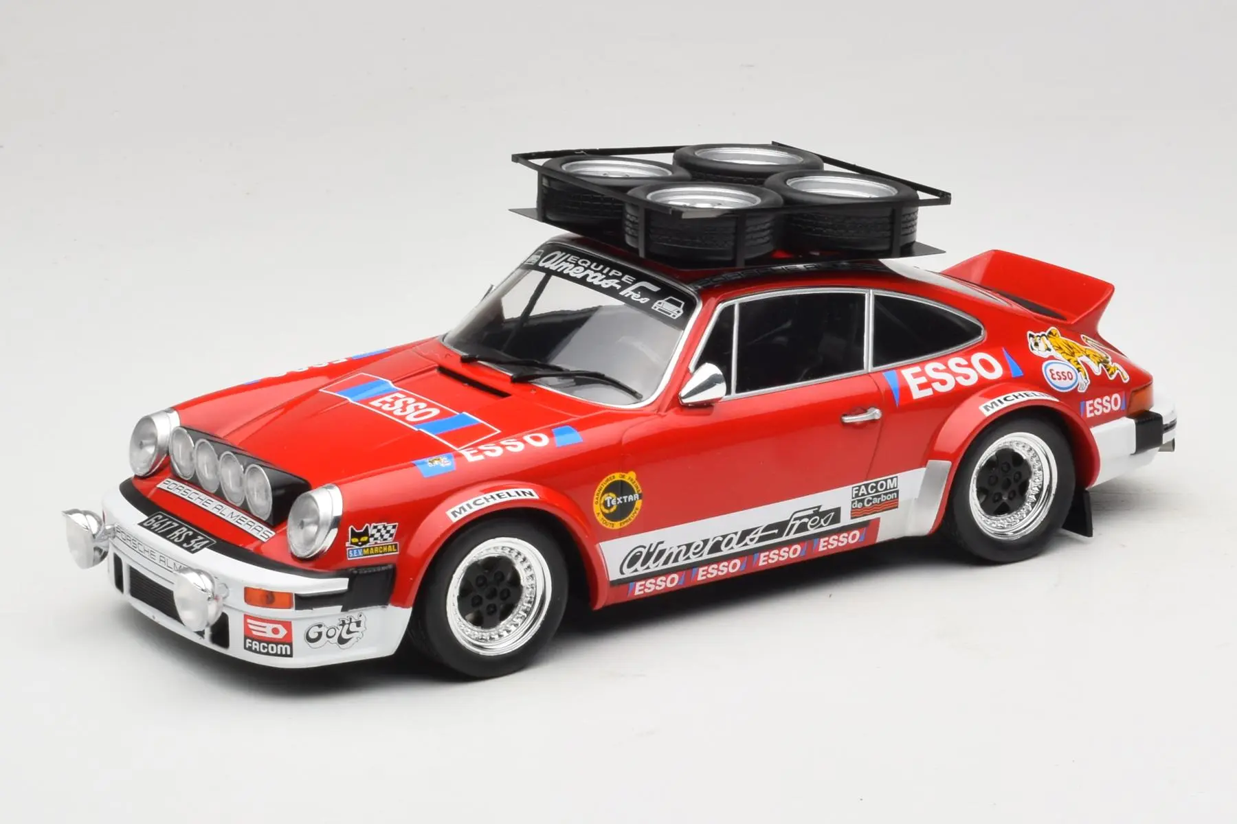 Ixo 1980 Porsche 911 SC Gr.4 Rallye Monte Carlo 1980 Red 1:18