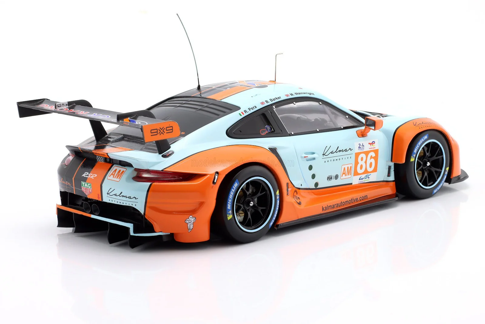 Ixo Porsche 911 991.2 GT3 RSR 4.0L Team GR Racing #86 24hr Le Mans 2023 1:18 - Image 2