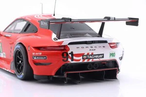 Ixo Porsche 911 991.2 GT3 RSR #91 24hr Le Mans 2020 917 Tribute Design 1:18 - Image 2