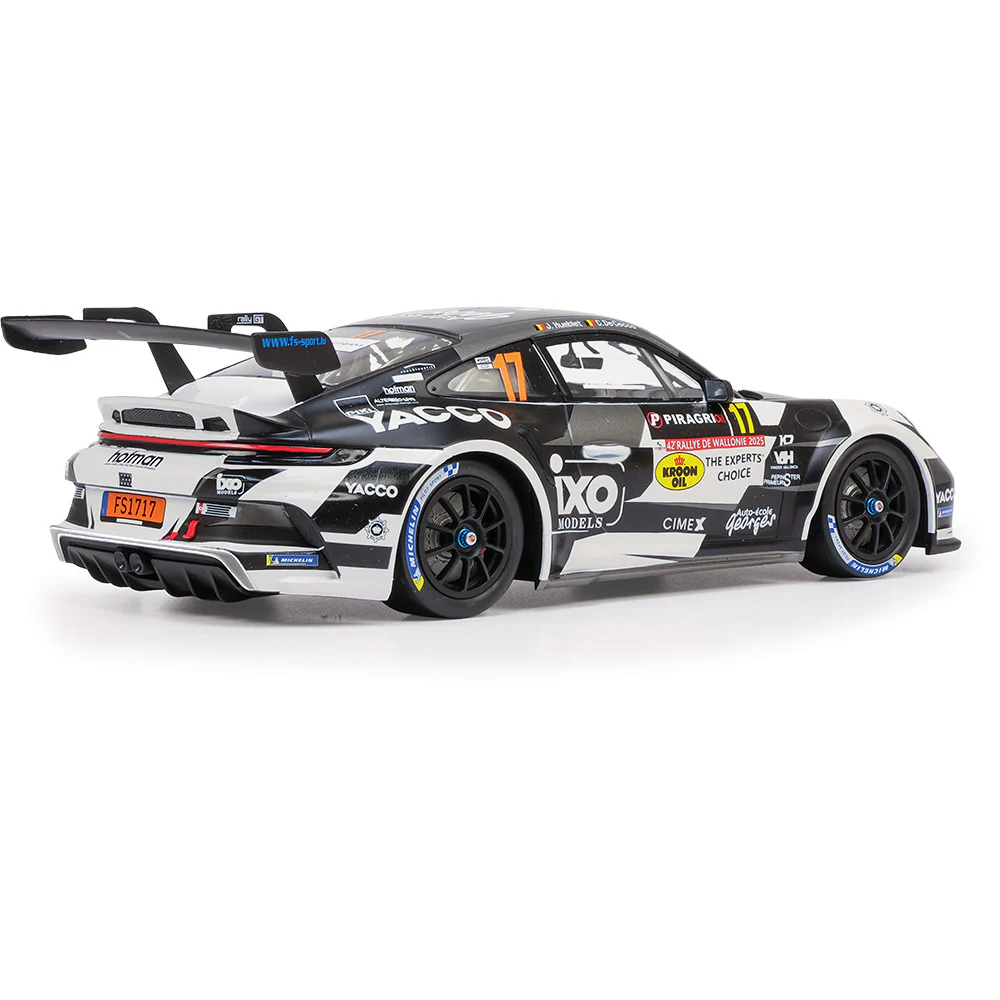 Ixo Porsche 911 992 GT3 R #17 Team Ecurie Esbaye Rally GT Wallonien 2025 1:18 - Image 2