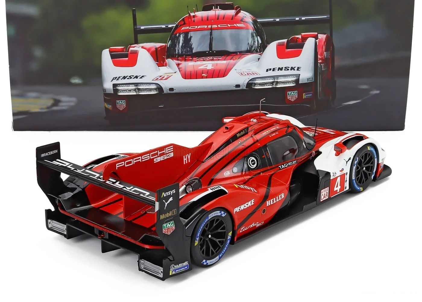 Ixo Porsche 963 LMDh #4 Penske Motorsports 24hr Le Mans 2024 1:18 - Image 2