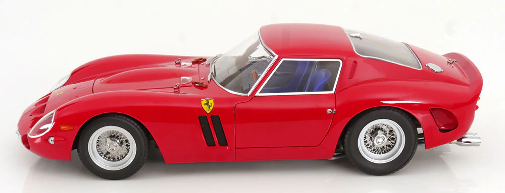 KK Scale 1962 Ferrari 250 GTO Rosso Corsa (Ferrari Red) 1:12 - Image 5