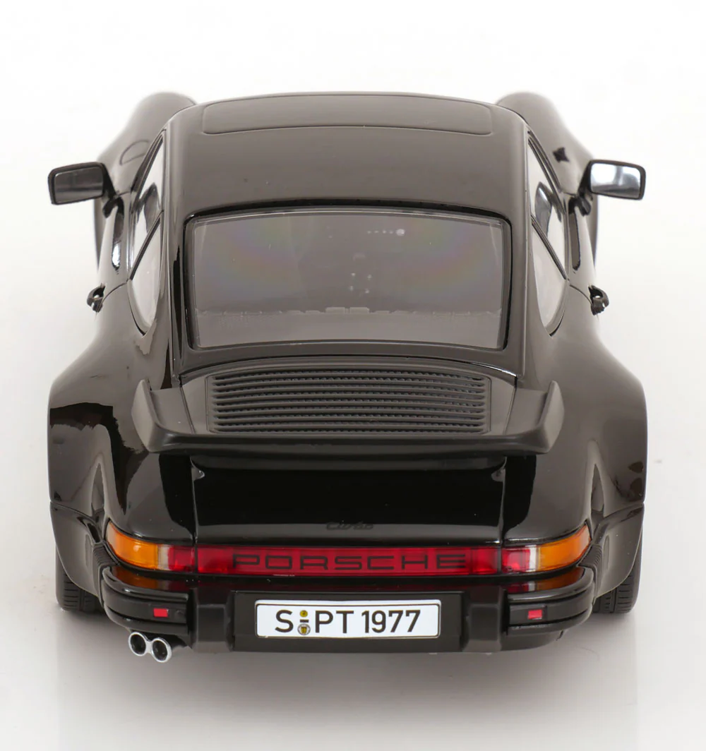 KK Scale 1977 Porsche 911 930 Turbo 3.3 Black 1:18 - Image 5