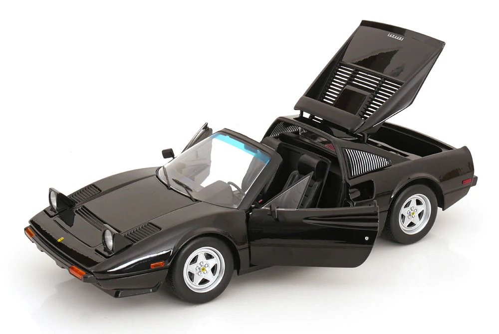 KK Scale 1982 Ferrari 308 GTS Quattrovalvole "Against All Odds" Black 1:12 - Image 3