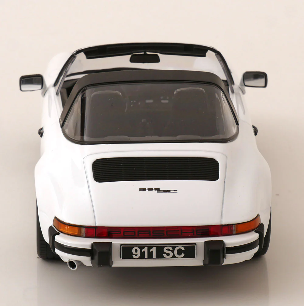KK Scale 1983 Porsche 911 SC Targa w/ Removable Roof G Series White 1:18 - Image 7
