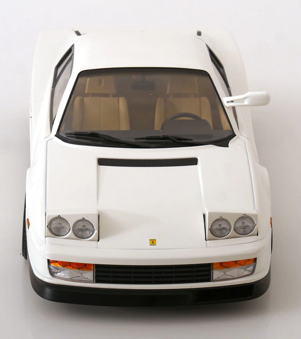 KK Scale 1984 Ferrari Testarossa White Monospecchio US-Version 1:12 - Image 12