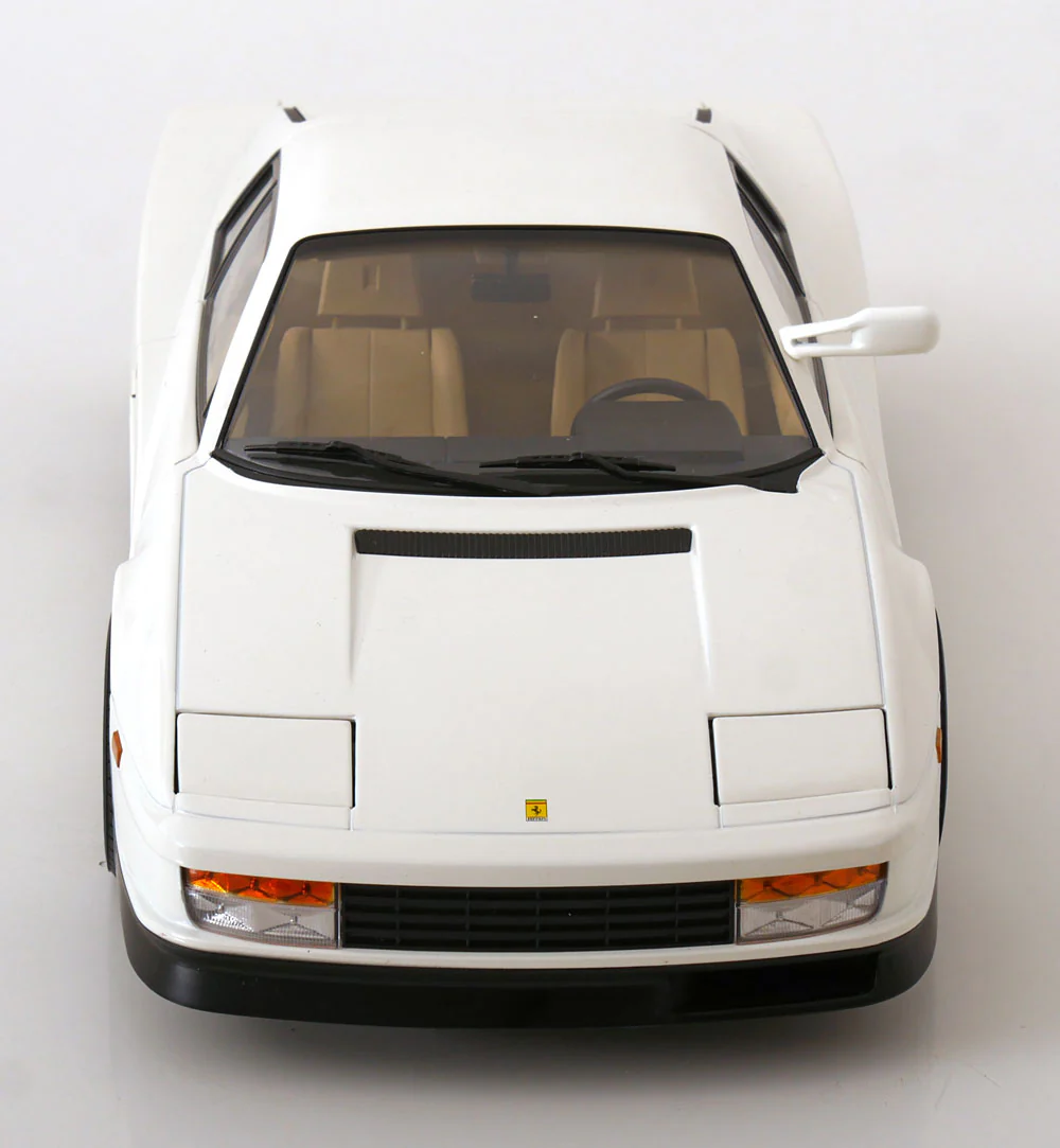 KK Scale 1984 Ferrari Testarossa White Monospecchio US-Version 1:12 - Image 7