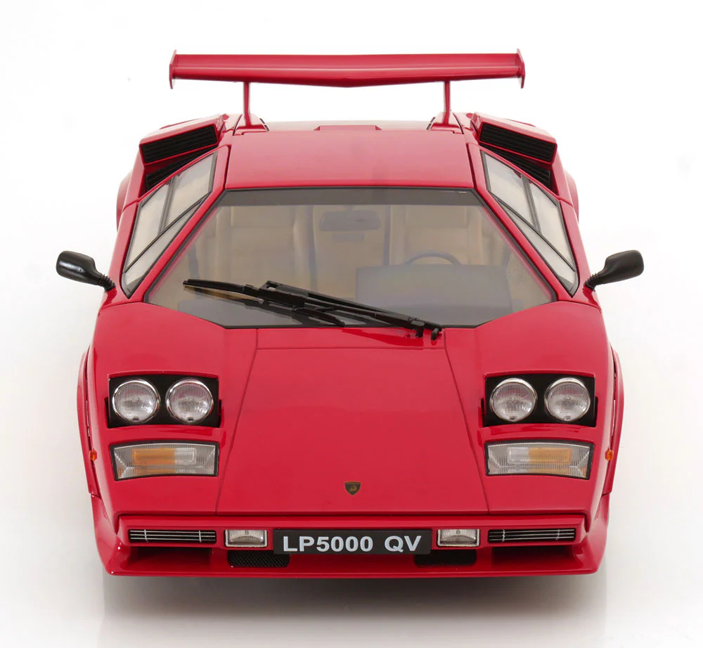 KK Scale 1985 Lamborghini Countach LP 5000S QV Red 1:12 - Image 7