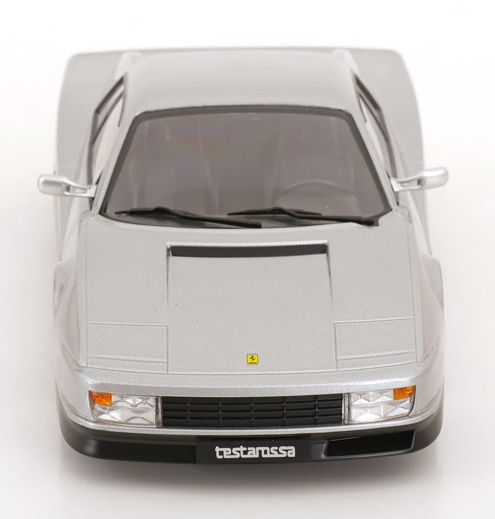 KK Scale 1986 Ferrari Testarossa European Version Silver 1:18 - Image 4