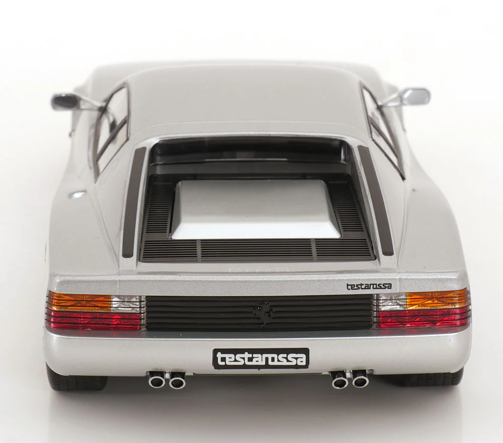 KK Scale 1986 Ferrari Testarossa European Version Silver 1:18 - Image 5