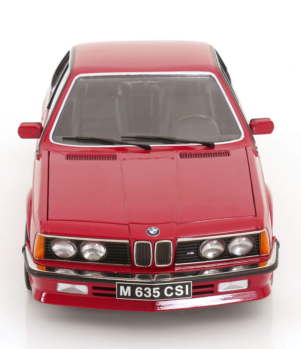 KK-Scale 1987 BMW M635 CSi (E24) Coupe Dark Red Metallic 1:12 - Image 6