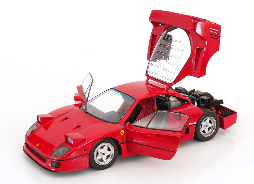 KK Scale 1987 Ferrari F40 Rosso Corsa 1:12 - Image 2