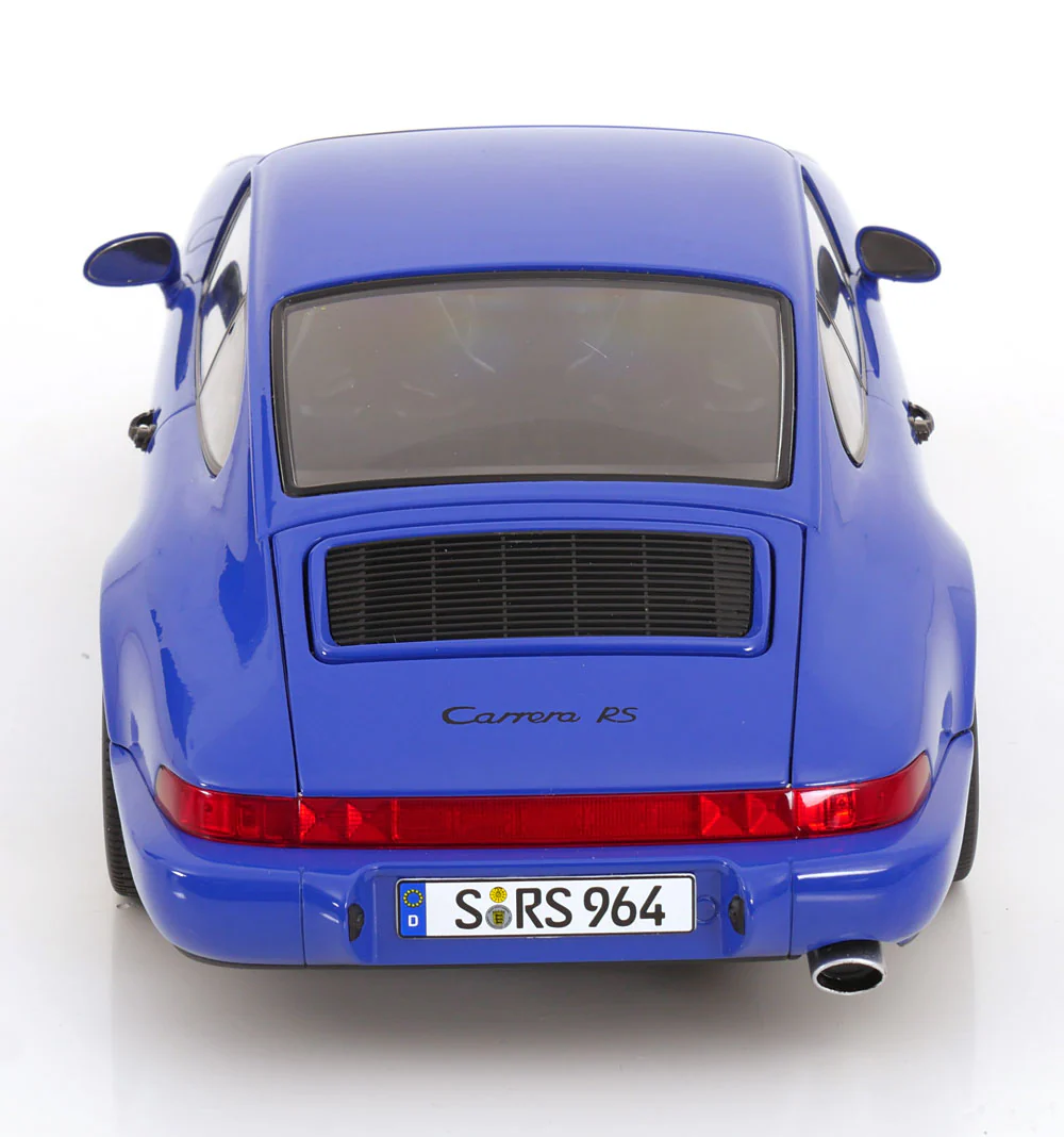 KK Scale 1992 Porsche 911 (964) RS Coupe w/ Cup Wheels Maritime Blue 1:12 - Image 9