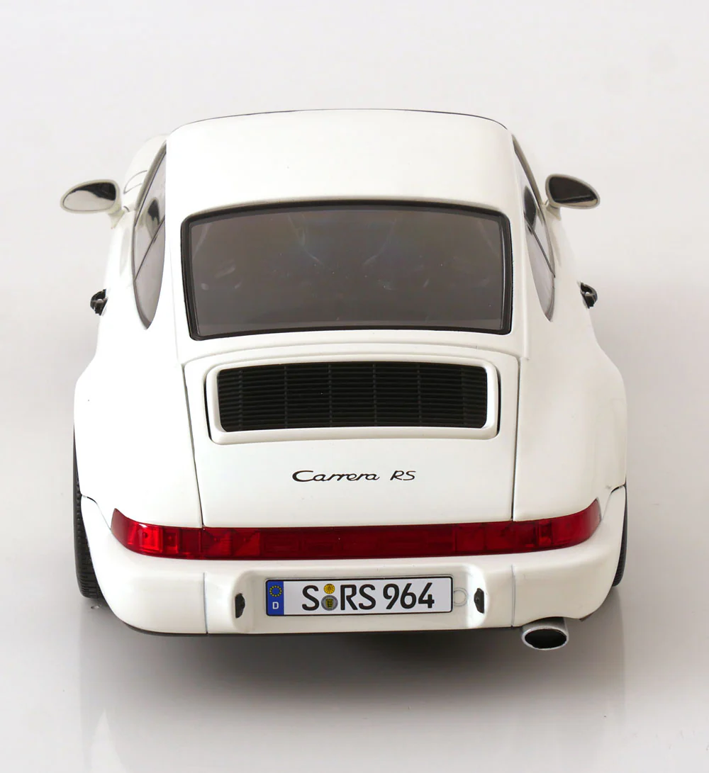 KK Scale 1992 Porsche 911 (964) RS Coupe w/ Speedline Wheels White 1:12 - Image 9