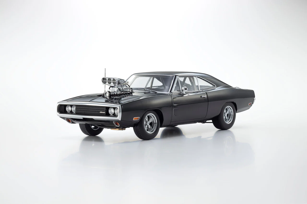 Kyosho 1970 Dodge Charger R/T "Fast & the Furious" Black 1:18