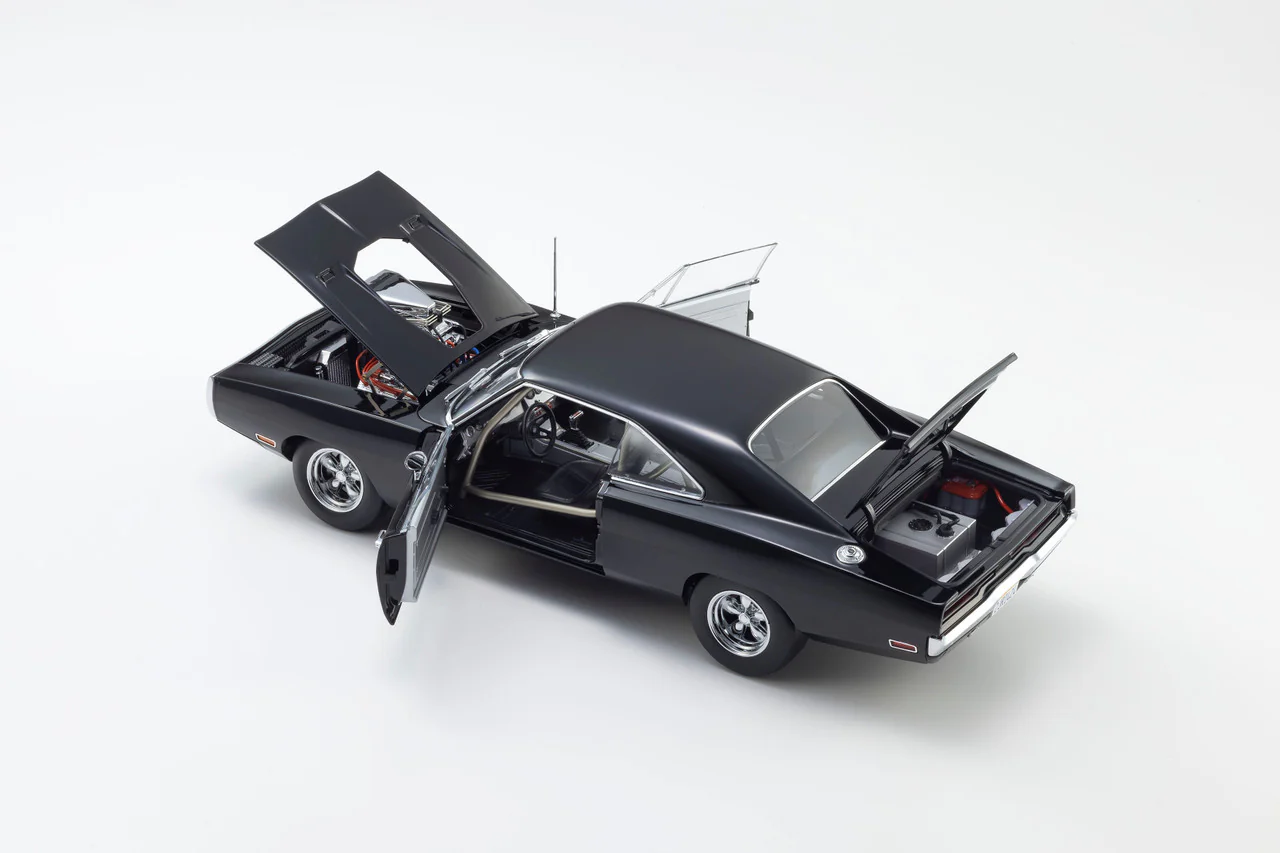 Kyosho 1970 Dodge Charger R/T "Fast & the Furious" Black 1:18 - Image 10