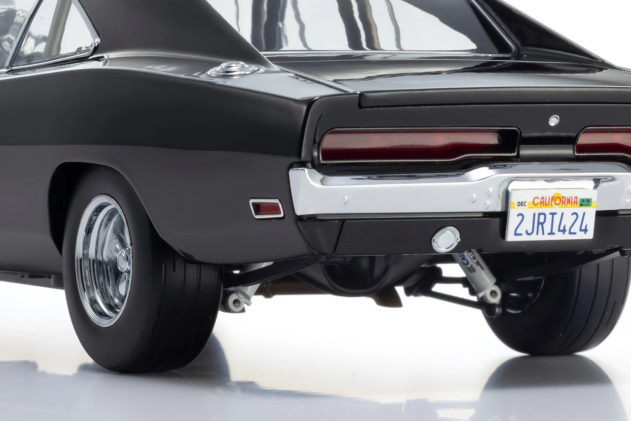 Kyosho 1970 Dodge Charger R/T "Fast & the Furious" Black 1:18 - Image 12