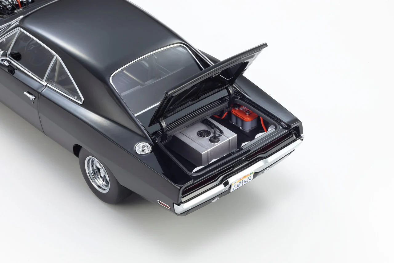 Kyosho 1970 Dodge Charger R/T "Fast & the Furious" Black 1:18 - Image 17