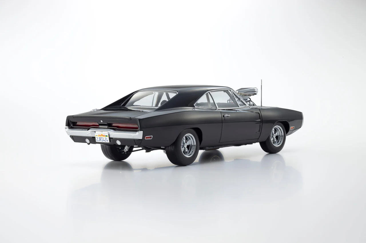 Kyosho 1970 Dodge Charger R/T "Fast & the Furious" Black 1:18 - Image 2
