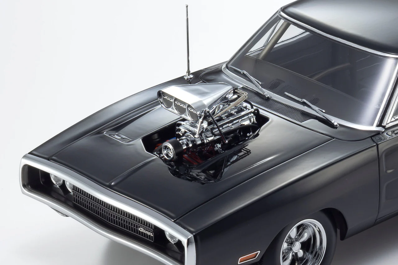 Kyosho 1970 Dodge Charger R/T "Fast & the Furious" Black 1:18 - Image 5