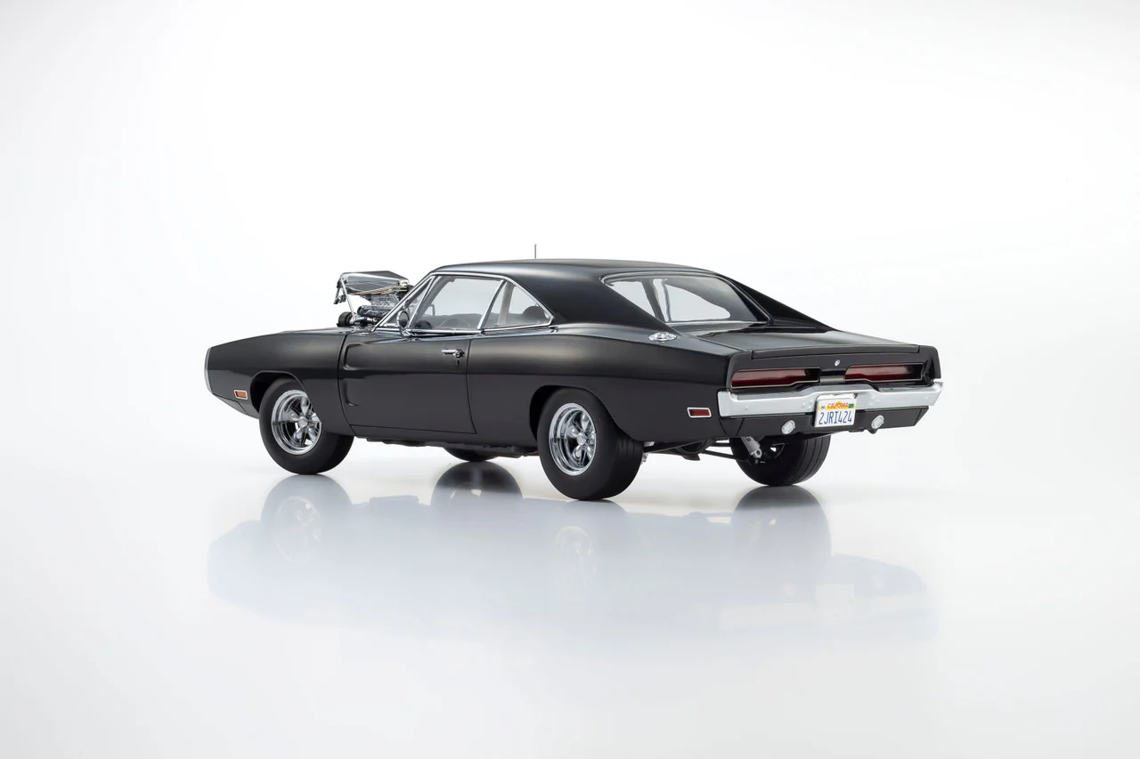 Kyosho 1970 Dodge Charger R/T "Fast & the Furious" Black 1:18 - Image 8