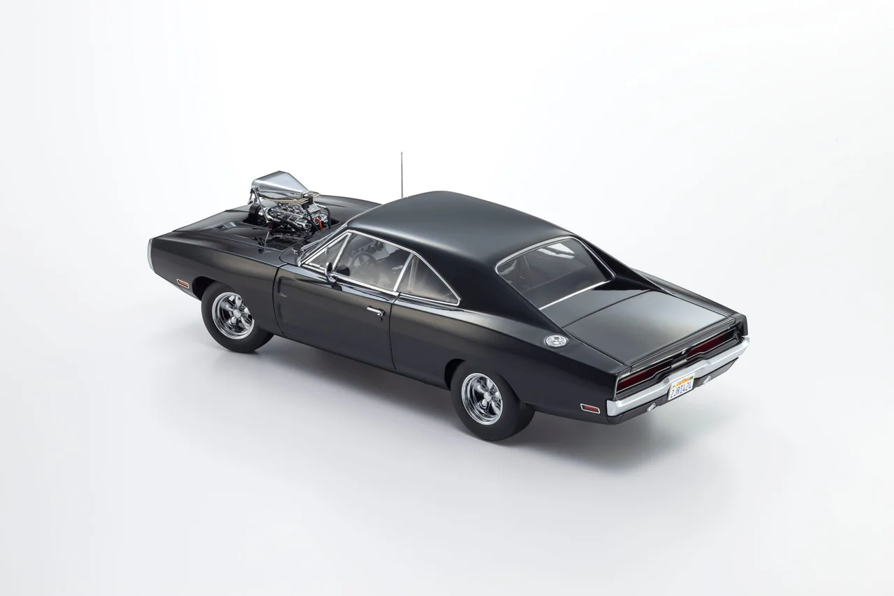 Kyosho 1970 Dodge Charger R/T "Fast & the Furious" Black 1:18 - Image 9
