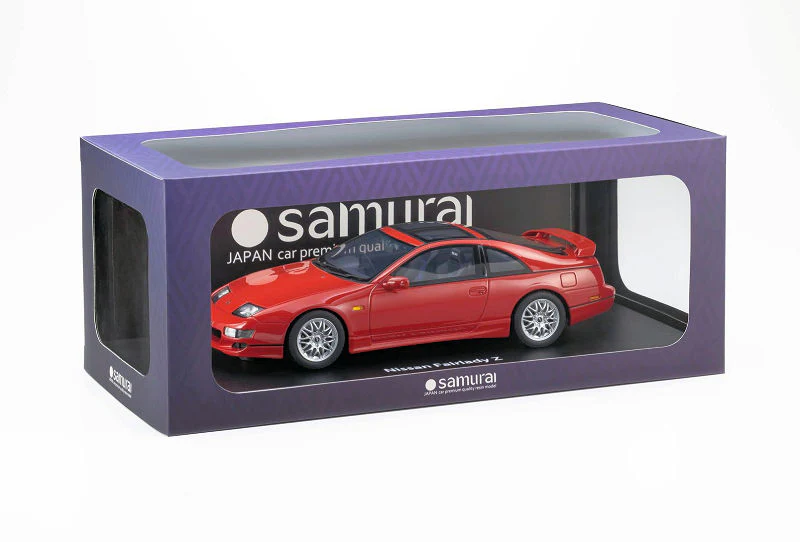Kyosho 1989 Nissan 300 Z Fairlady Z (Z32) 2by2 Version R Red 1:18 - Image 10