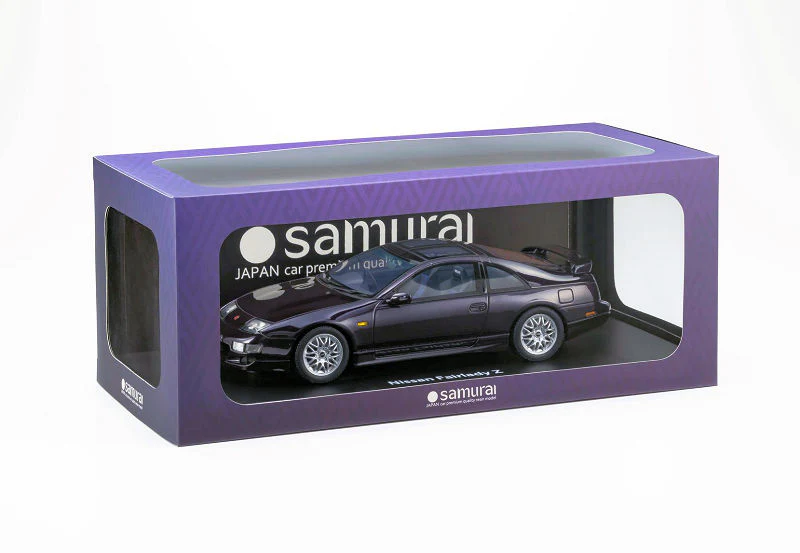 Kyosho 1989 Nissan 300 Z Fairlady Z (Z32) 2by2 Version R Purple Metallic 1:18 - Image 10