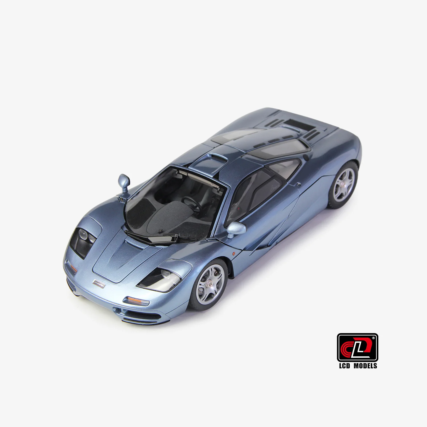 LCD 1993 Mclaren F1 XP5 Frozen Blue Metallic 1:18 - Image 6