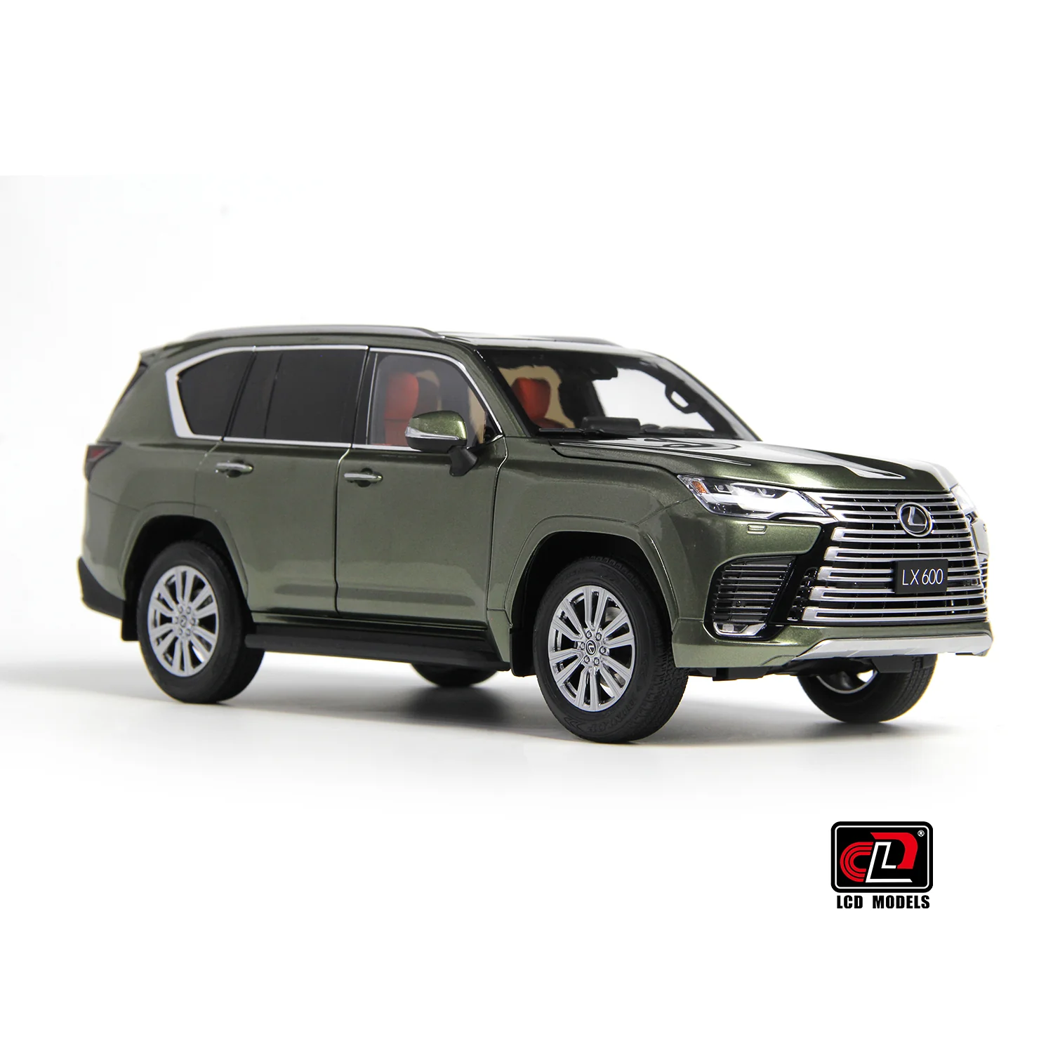 LCD 2024 Lexus LX600 Nori Green 1:18 - Image 2