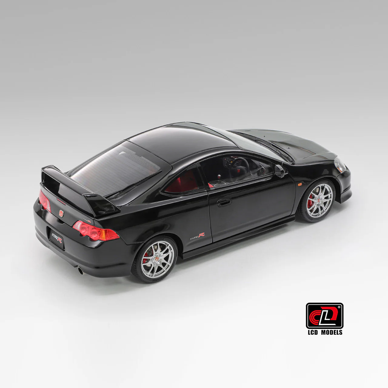 LCD Honda Integra (RSX) DC5 Type-R Black 1:18 - Image 2