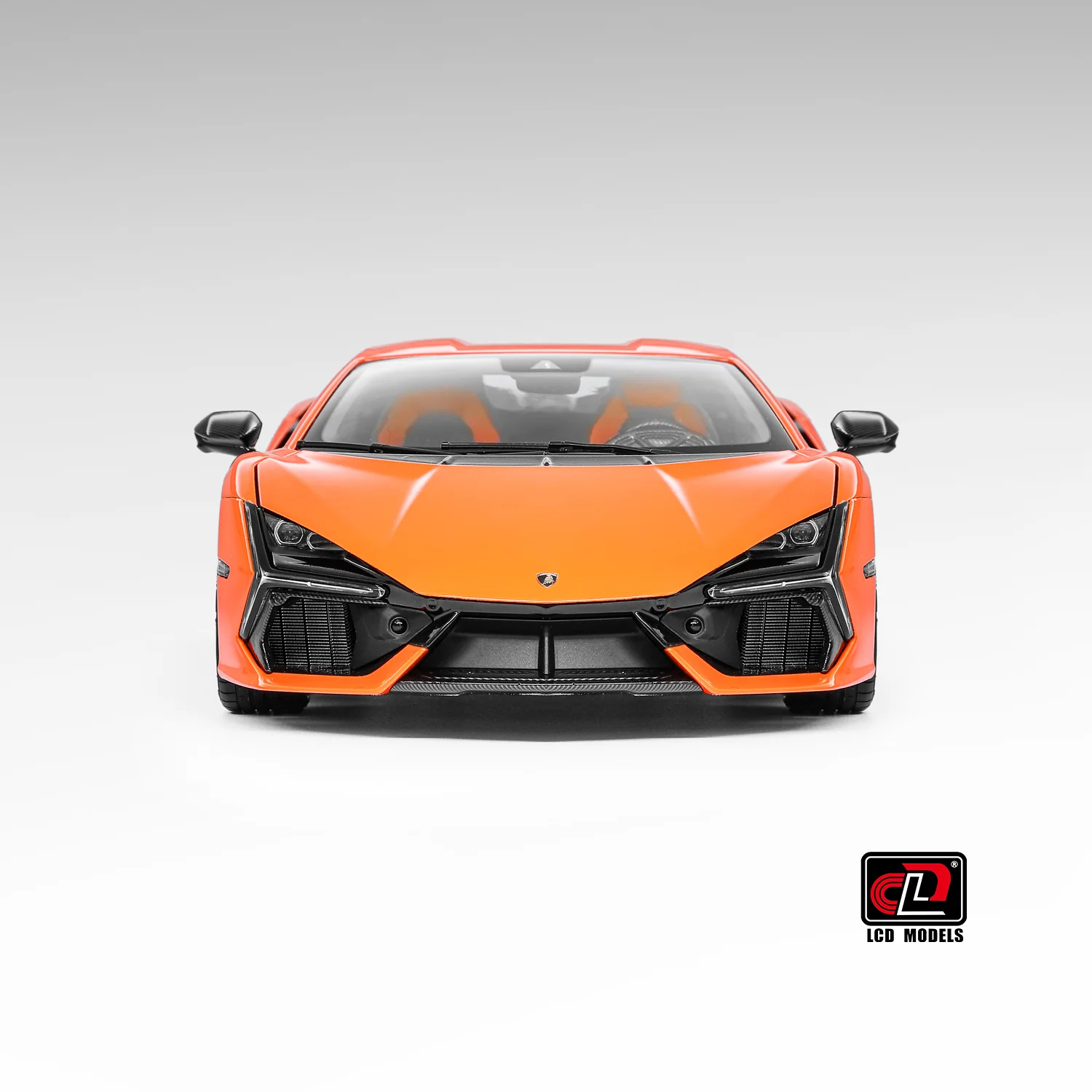 LCD 2024 Lamborghini Revuelto Orange 1:18 - Image 8