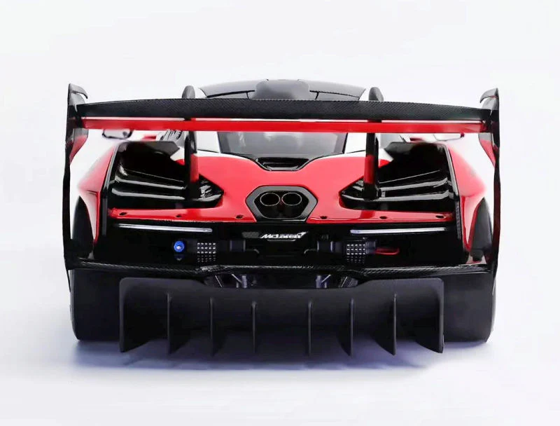 LCD Mclaren Senna GTR #12 Richard Mille Red White 1:18 - Image 8