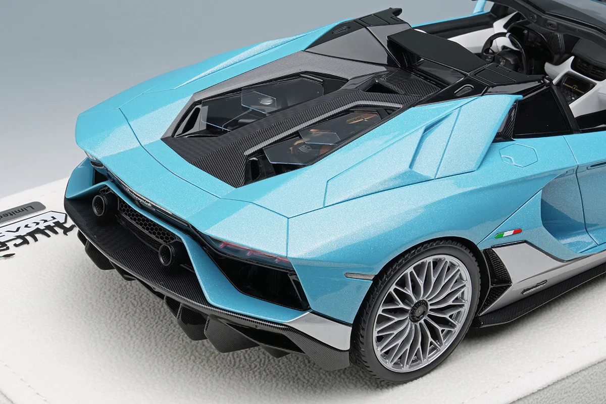 Make Up Co., Ltd / Eidolon 2022 Lamborghini Aventador LP780-4 Ultimate Tribute Miura Roadster WITH DISPLAY 1:18 - Image 5
