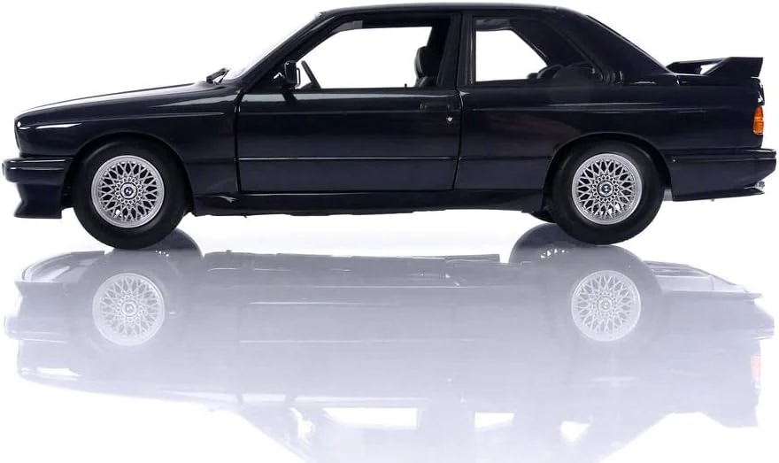 Minichamps 1989 BMW M3 (E30) Street Evo Blue Metallic 1:18 - Image 3