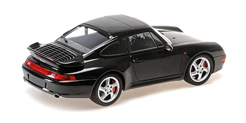 Minichamps 1995 Porsche 911 (993) Turbo Black 1:18 - Image 2