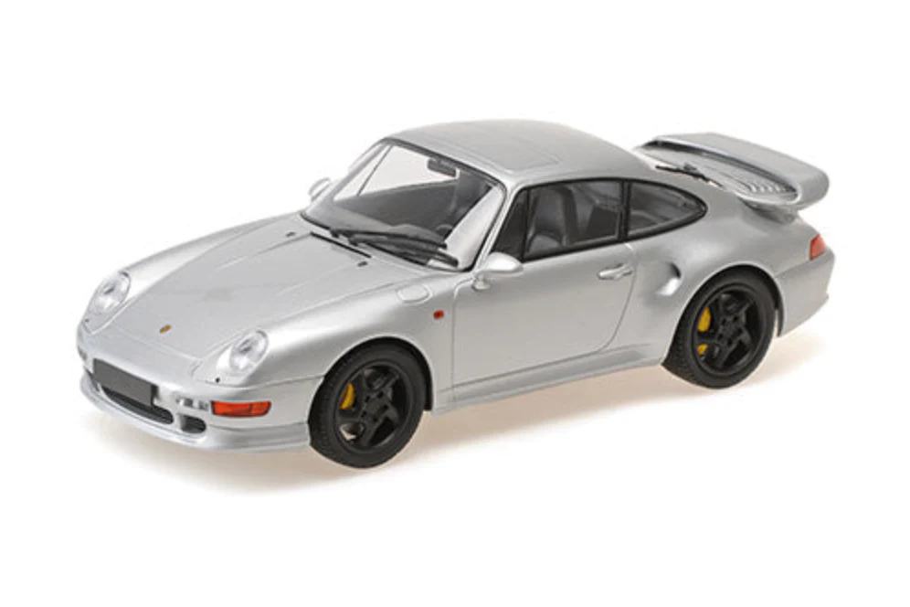 Minichamps 1997 Porsche 911 (993) Turbo S Silver 1:18