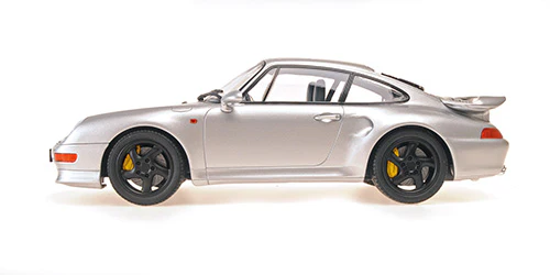 Minichamps 1997 Porsche 911 (993) Turbo S Silver 1:18 - Image 3