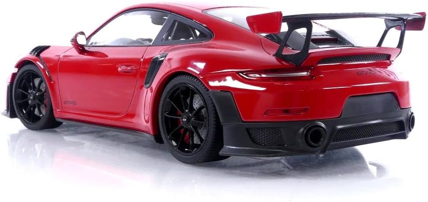 Minichamps 2018 Porsche 911 991.2 GT2 RS Guards Red w/ Black Hood & Wheels 1:18 SEALED - Image 4