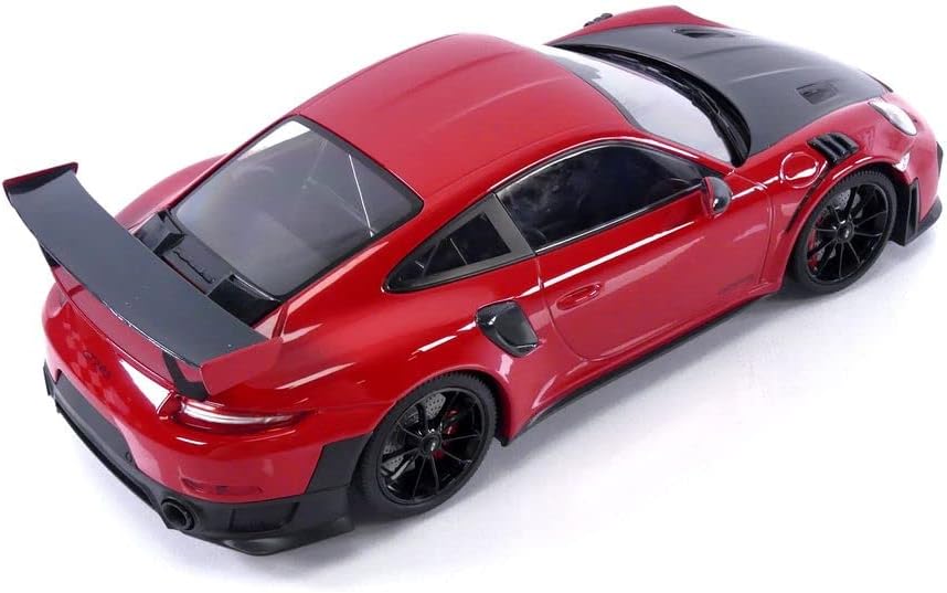 Minichamps 2018 Porsche 911 991.2 GT2 RS Guards Red w/ Black Hood & Wheels 1:18 SEALED - Image 6