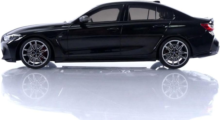 Minichamps 2020 BMW M3 Competition (G80) Black Metallic 1:18 - Image 2