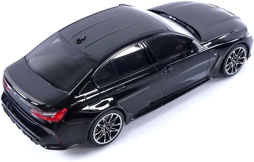 Minichamps 2020 BMW M3 Competition (G80) Black Metallic 1:18 - Image 5