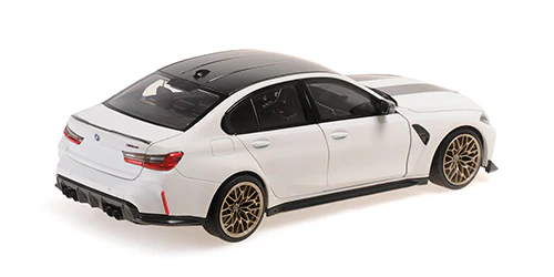 Minichamps 2023 BMW M3 CS (G80) White 1:18 - Image 4