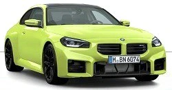Minichamps 2024 BMW M2 (G87) Sao Paulo Yellow w/ Openings 1:18 DEALER EDITION