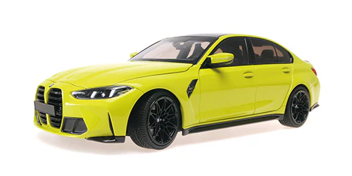 Minichamps 2024 BMW M3 (G80) Sao Paulo Yellow 1:18 - Image 5