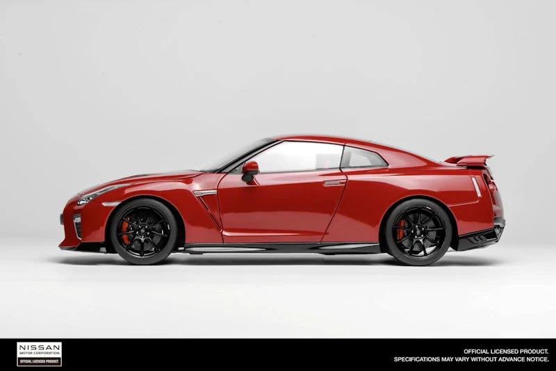 Motorhelix 2020 Nissan Skyline GT-R R35 Nismo Track Edition Vibrant Red 1:18 - Image 2