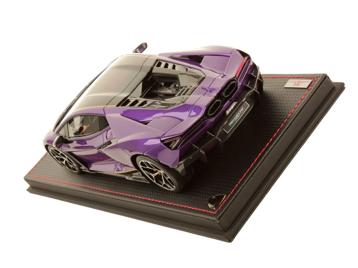 MR Models 2024 Lamborghini Revuelto Viola Pasifae (Purple) 1:18 - Image 4