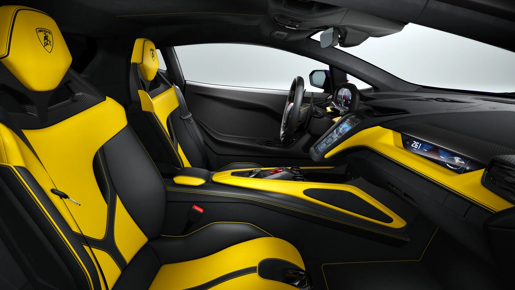 MR Models 2024 Lamborghini Temerario Alleggerita Package Viola Bast WITH DISPLAY 1:18 - Image 2