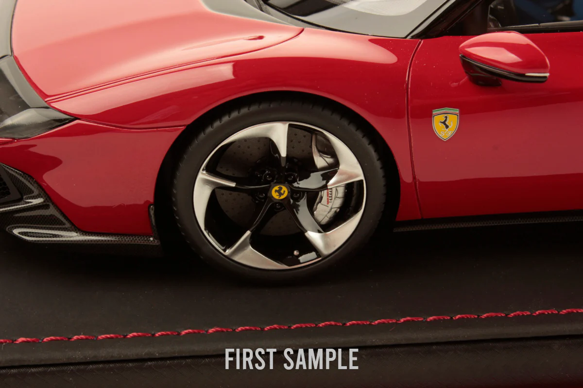 MR-Models 2025 Ferrari 849 Testarossa Rosso Fiammante (Flaming Red) 1:18 - Image 5